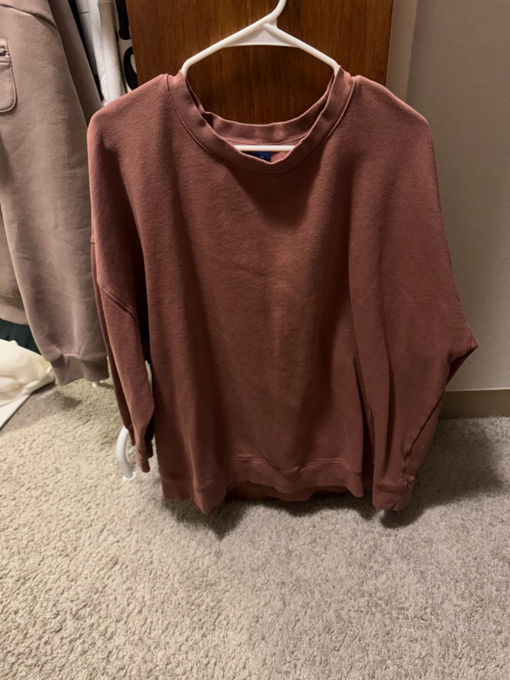 Old Navy Dusty Rose Crewneck Sweatshirt